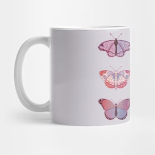 Three butterflies (vertical) Mug